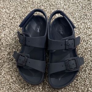 Cat & Jack Navy Double-Buckle Kids Sandals